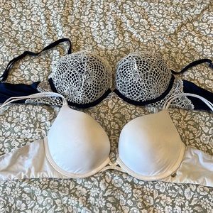 Victoria secret pushup bras 36A